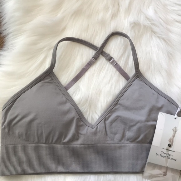 lululemon athletica Other - NWT lululemon awakening bra lavender grey 10